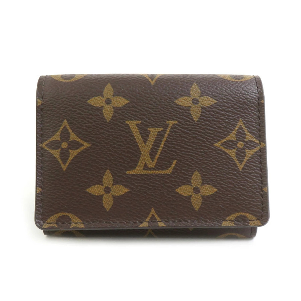 Louis Vuitton Wallet Business Envelope Carte de Visite Canvas Brown